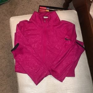 Nike pro running zip up sweatshirt! S